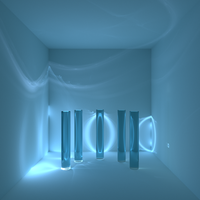 Superluminal particles towards cylinders